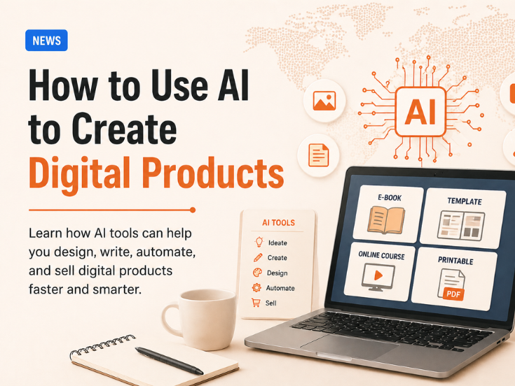 How to Use AI to Create Digital Products That Sell (2025)